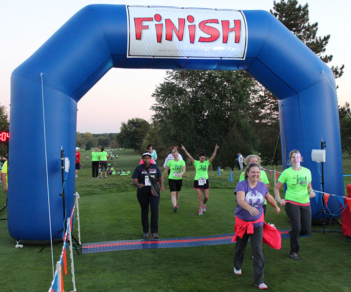 Run4Winr Finish Line Inflatable Arch Rental